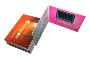 2.4/4.3/7.0inch LCD Screen Video Brochure Card with HD