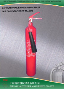 3kg CO2 Fire Extinguisher-Alloy Steel Cylinder, 34CrMo4